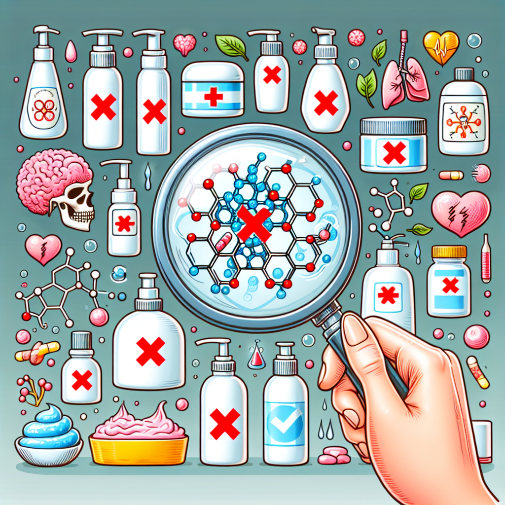 Gesundheitliche Auswirkungen von synthetischen Inhaltsstoffen in Hautpflegeprodukten